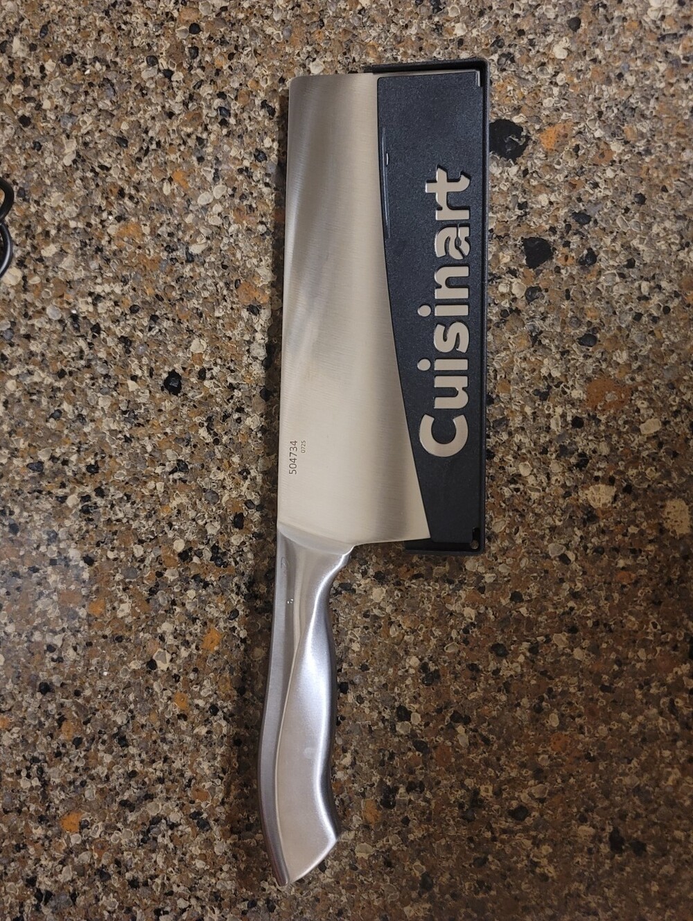 Cuisinart Stainless Steel Cleaver with guard